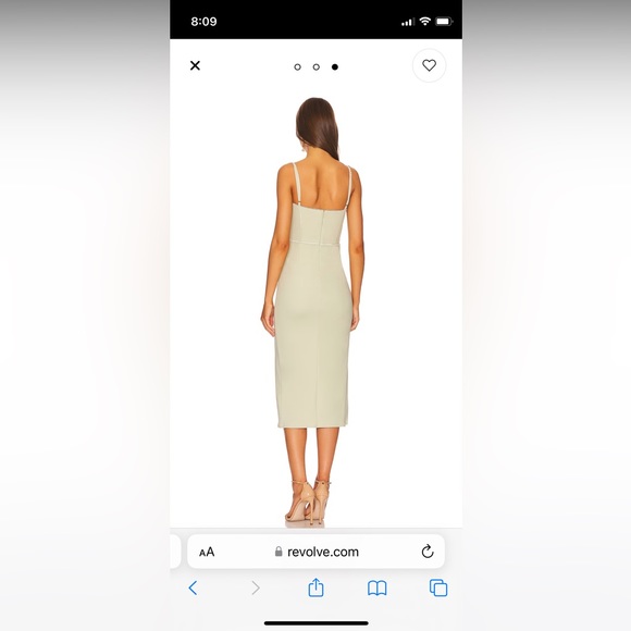 Katie May Doutzen Dress in Sage - Picture 2 of 8